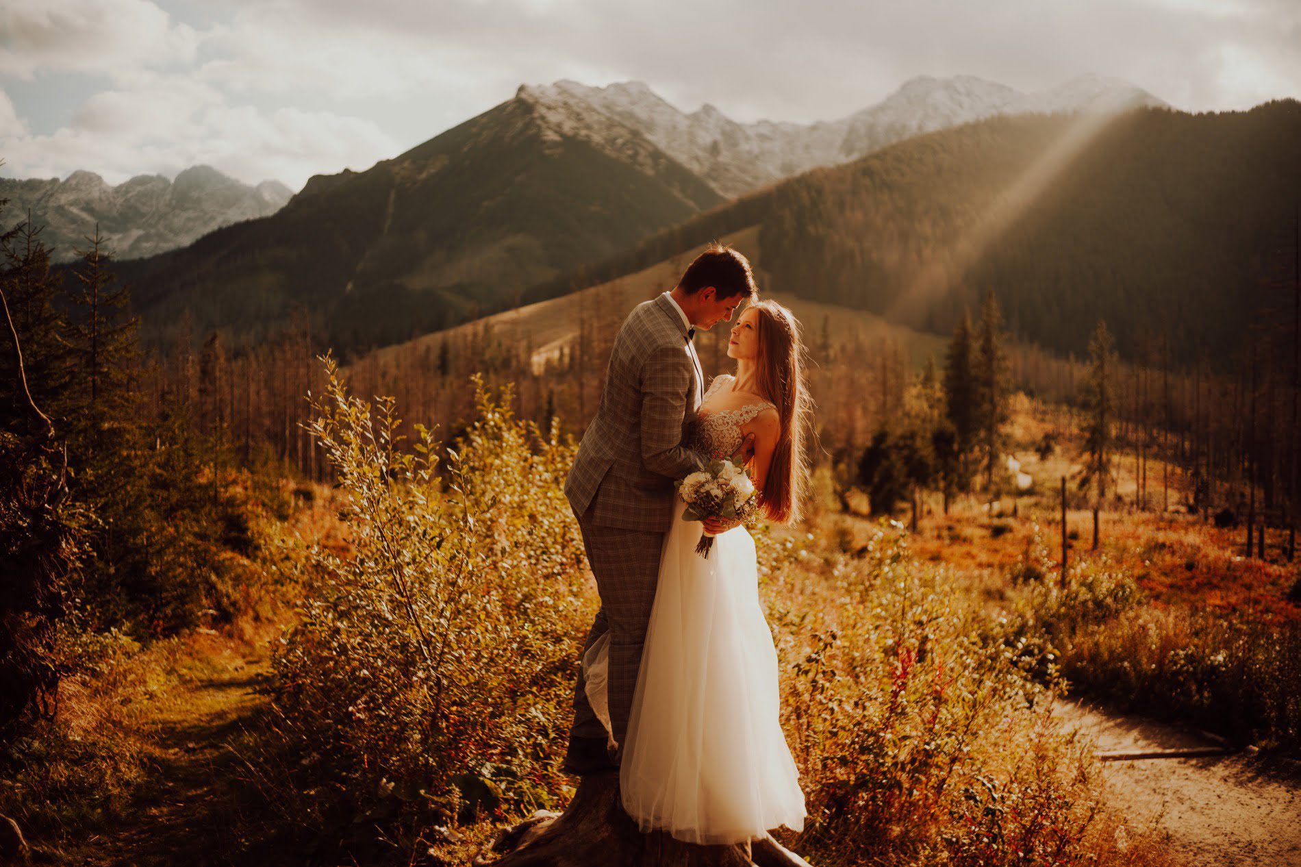 Sesja ślubna jesienią