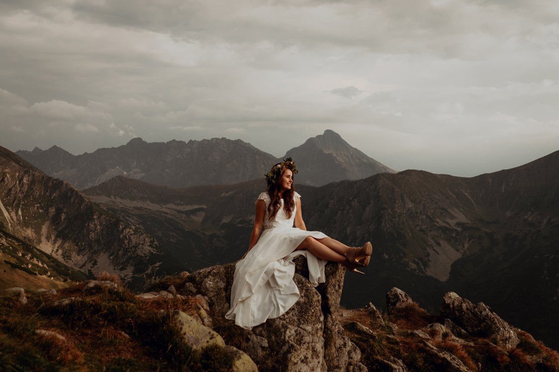 sesja ślubna w górach