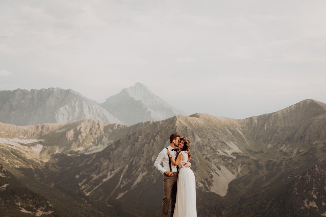 sesja ślubna w górach