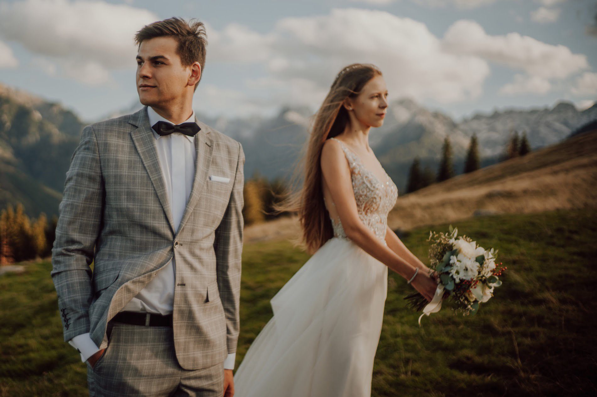 sesja ślubna w górach