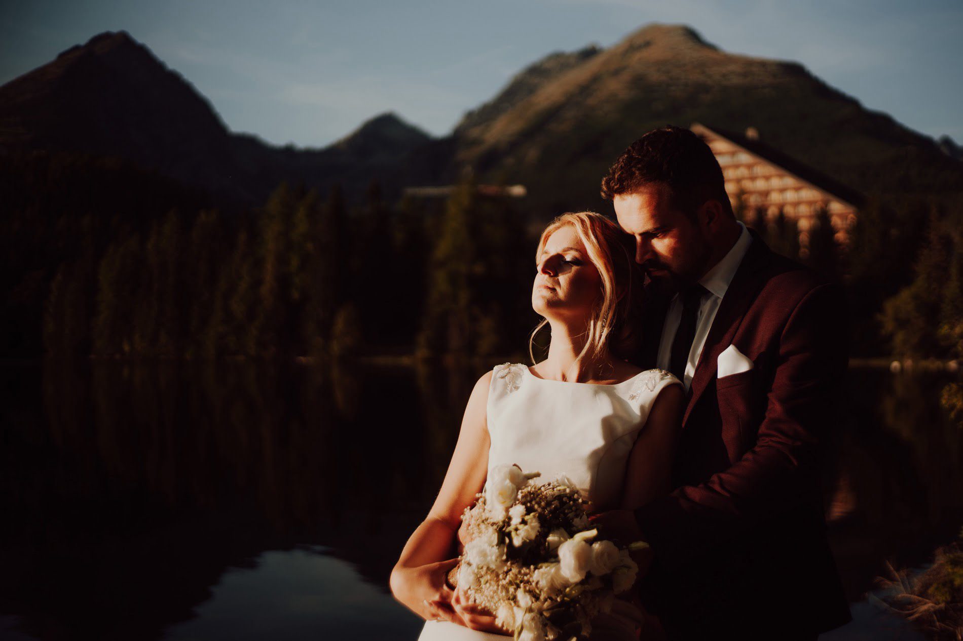 Sesja ślubna Szczyrbskie Jezioro Tatry 13 Sesja ślubna Szczyrbskie Jezioro