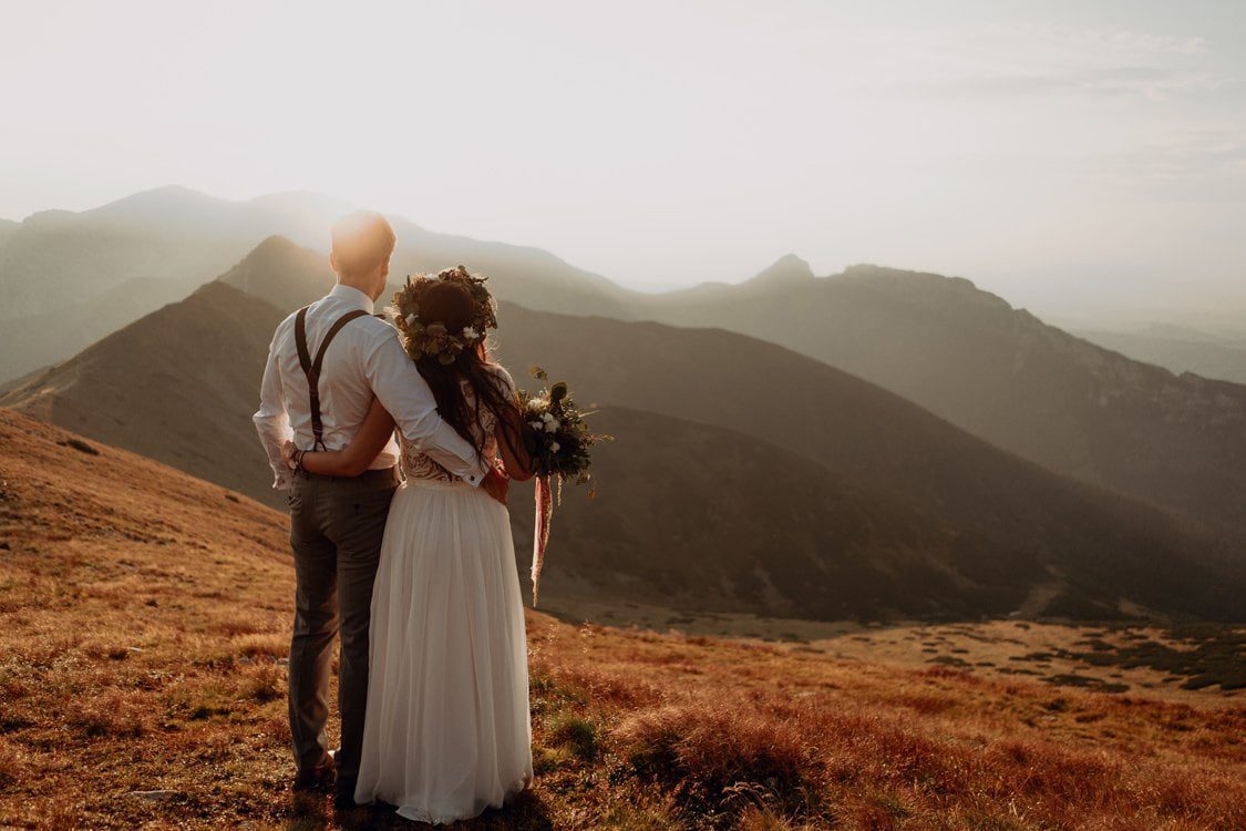 sesja ślubna w Tatrach