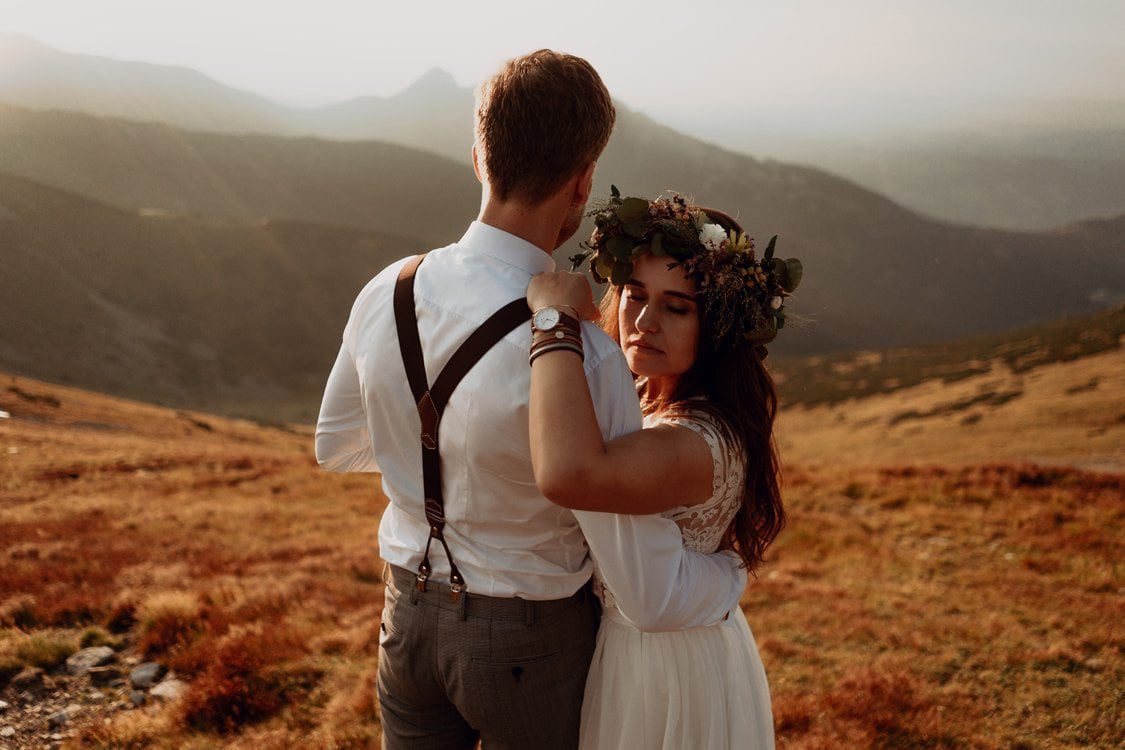 plener ślubny w górach