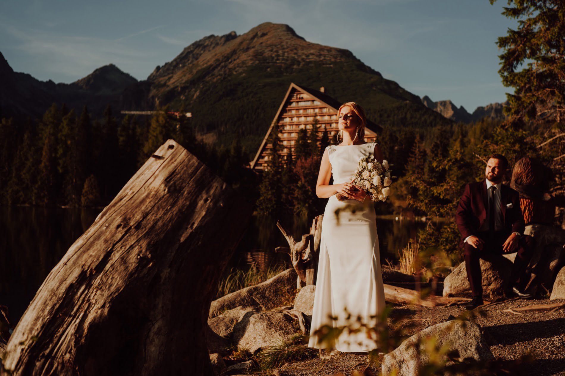 Sesja ślubna Szczyrbskie Jezioro Tatry 15 Sesja ślubna Szczyrbskie Jezioro