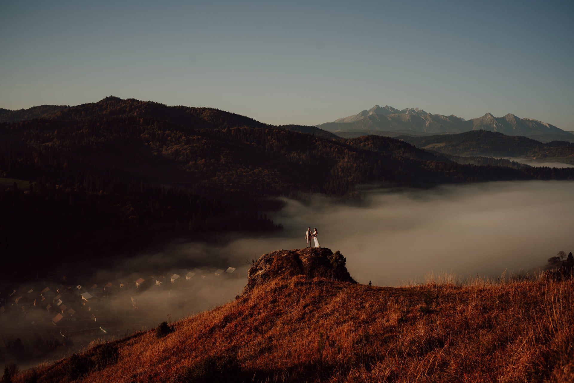 plener slubny pieniny