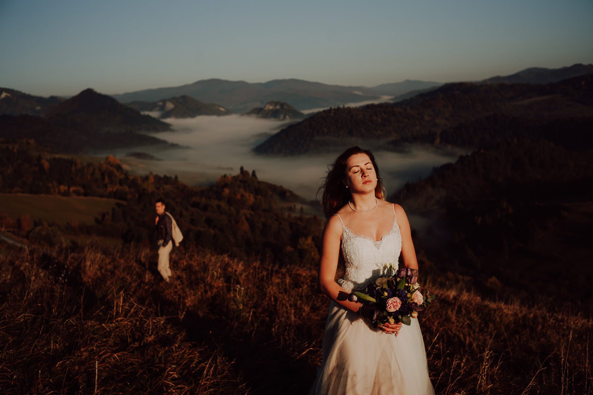 plener slubny pieniny