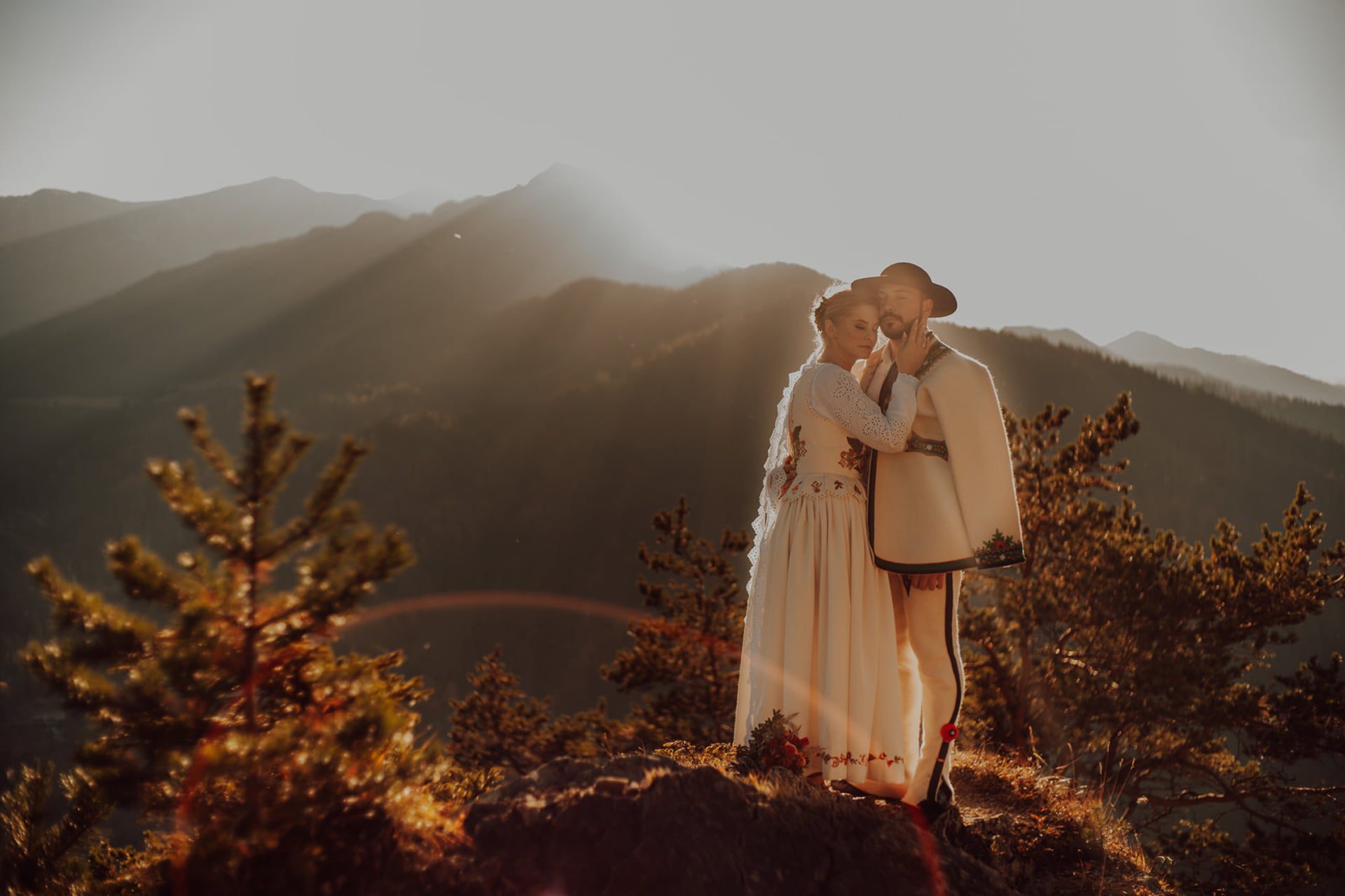sesja ślubna w górach