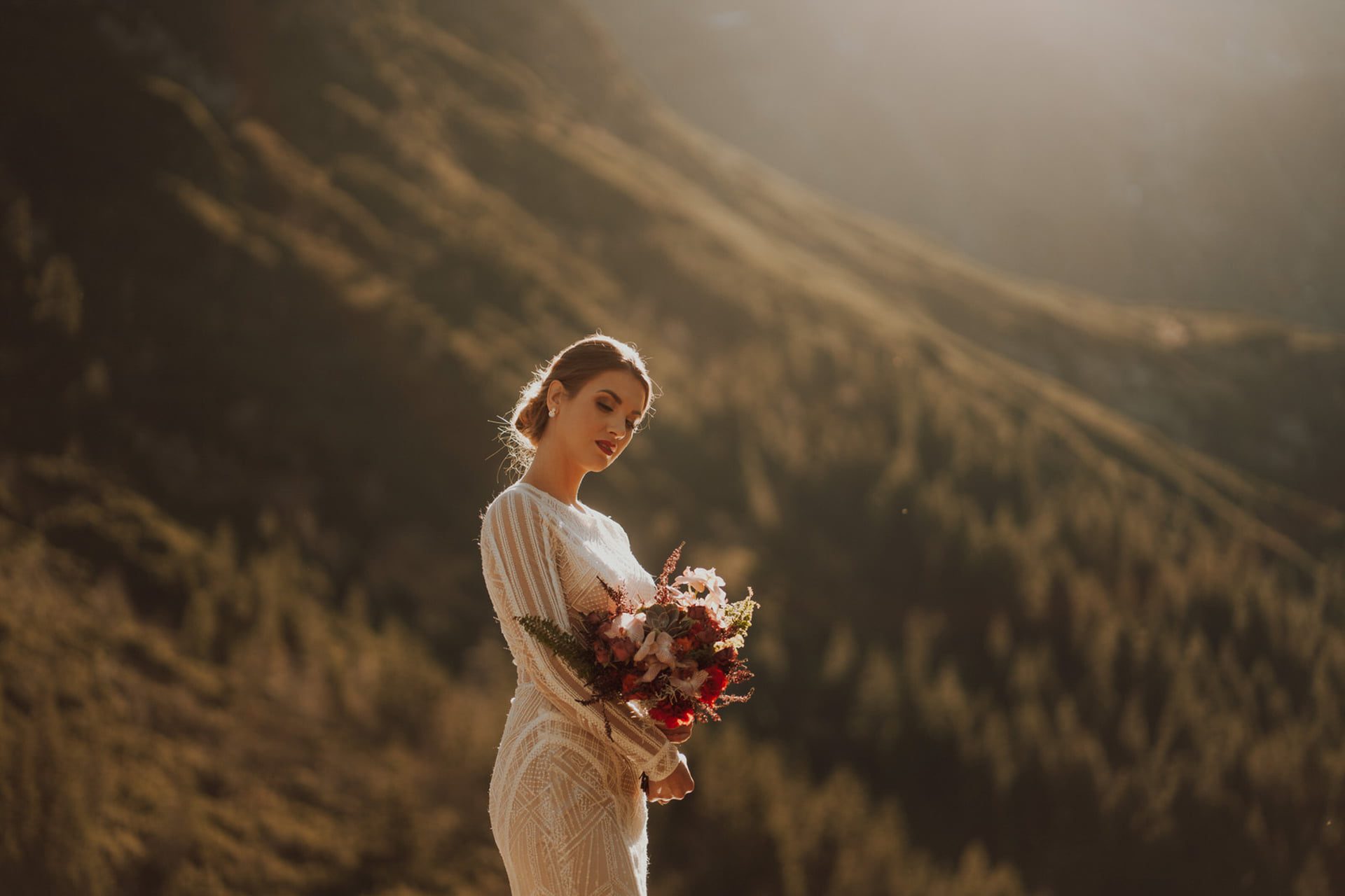 sesja ślubna w górach