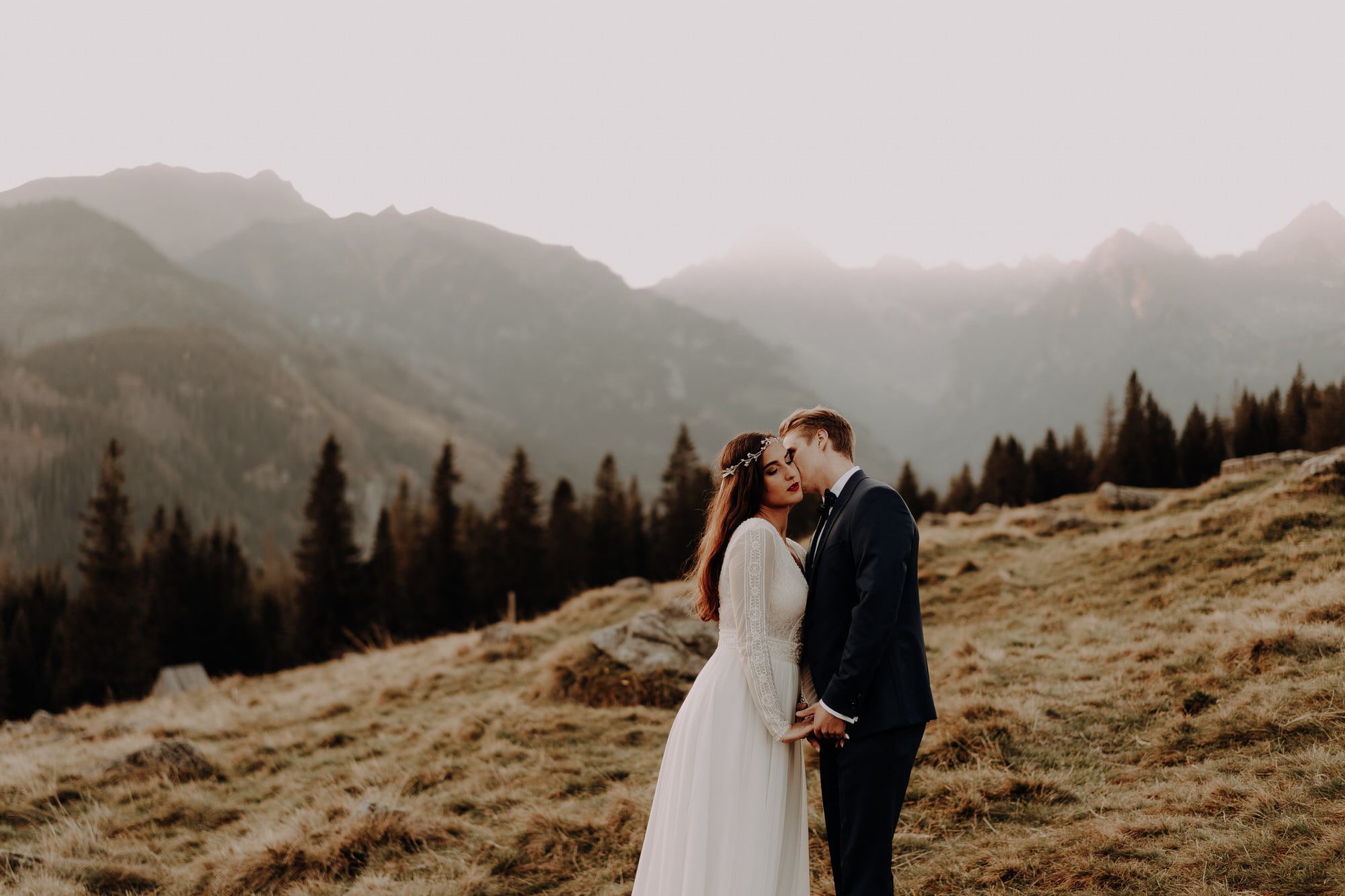 sesja ślubna w górach