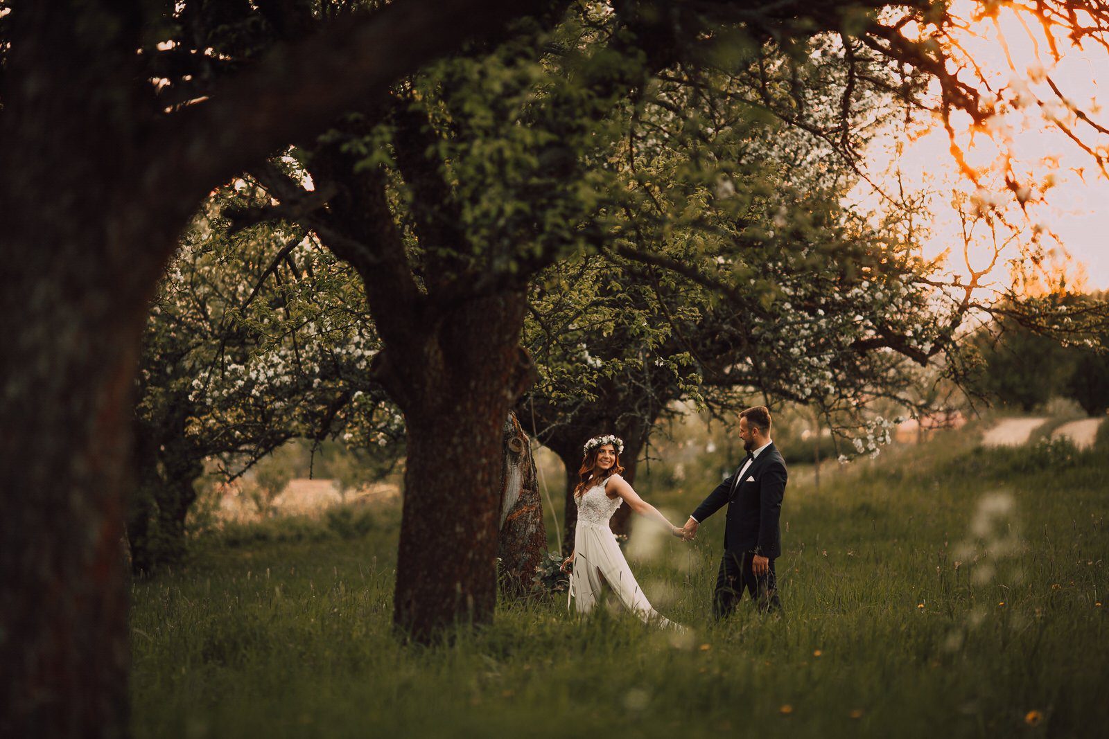 sesja ślubna plener