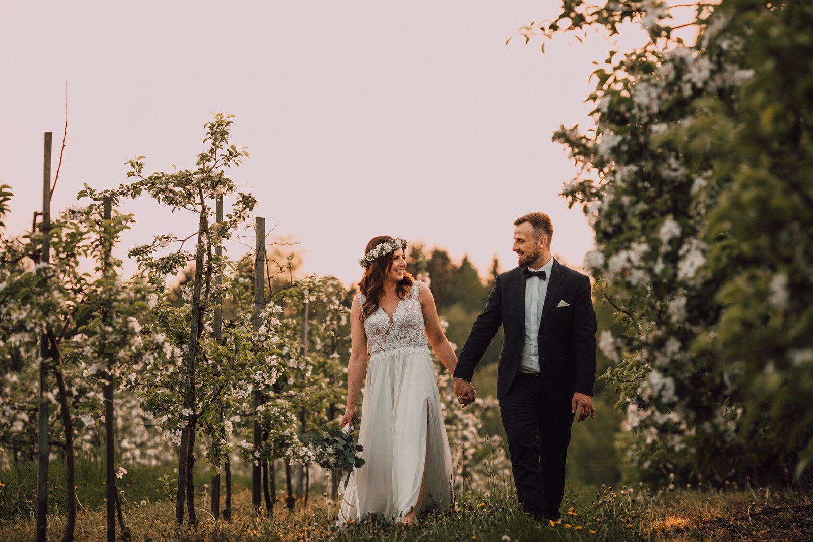 sesja ślubna plener