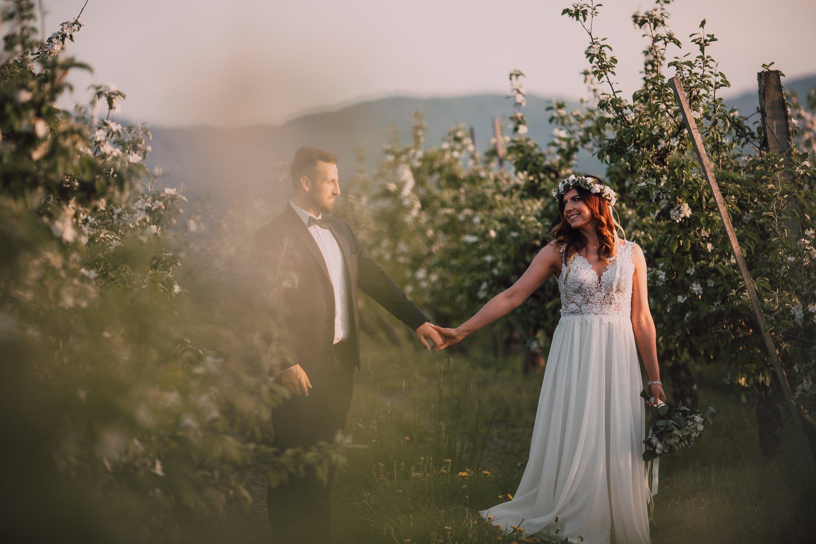 sesja ślubna plener