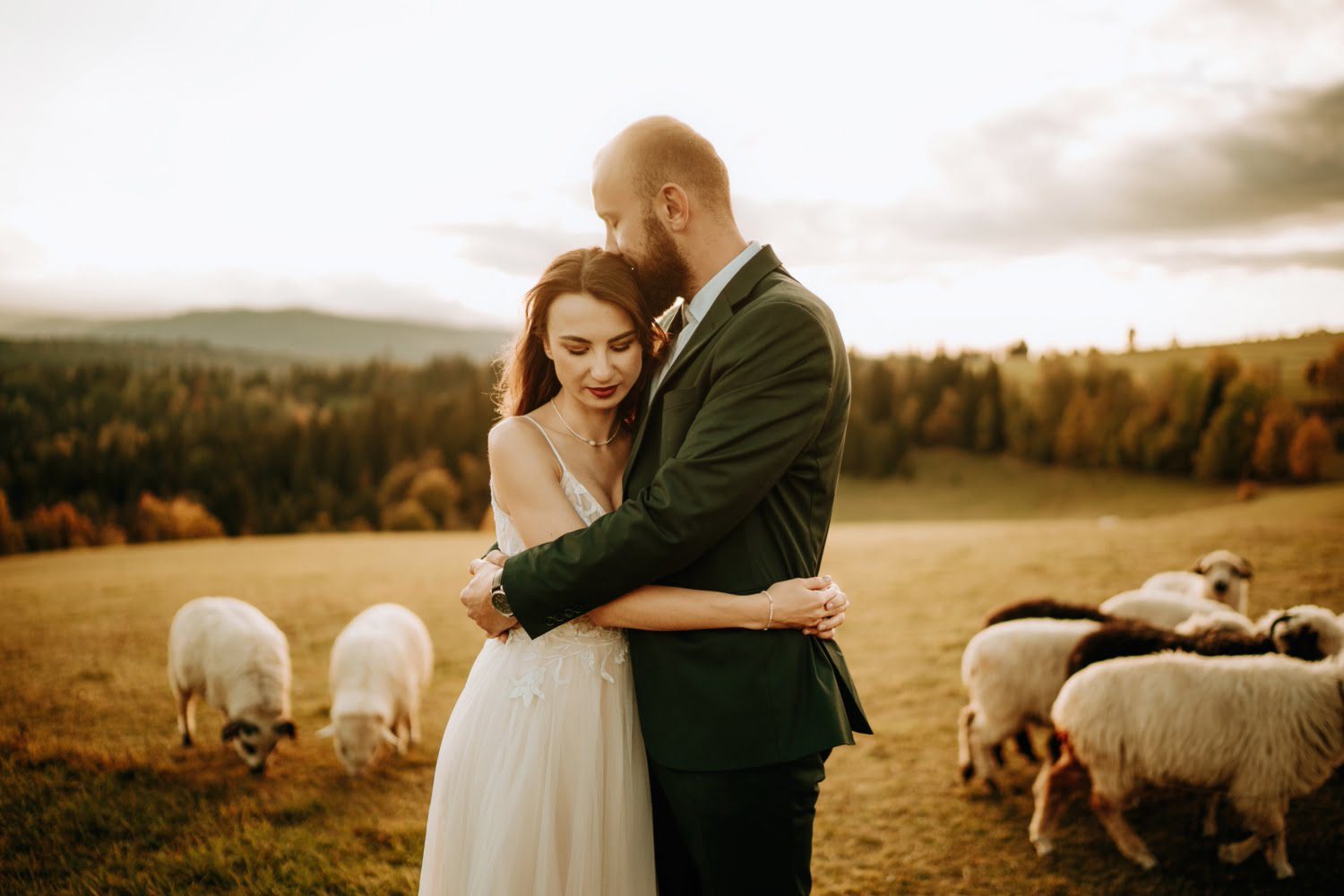 Łapszanka sesja ślubna