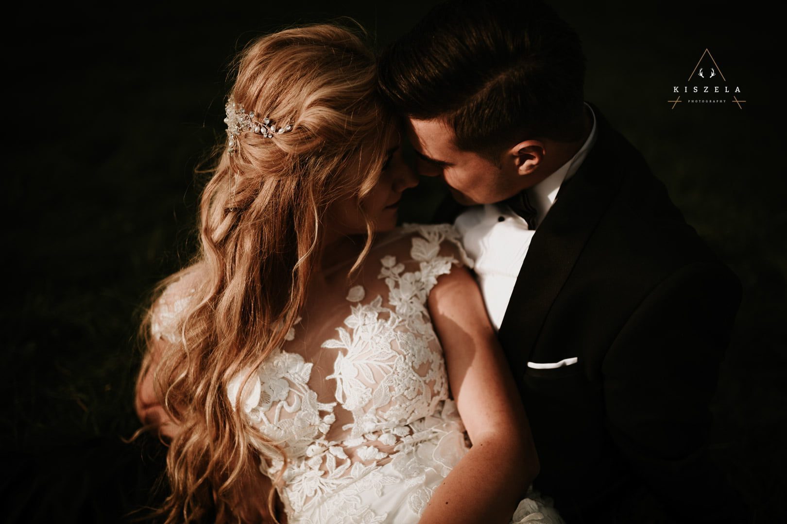 sesja ślubna w lesie