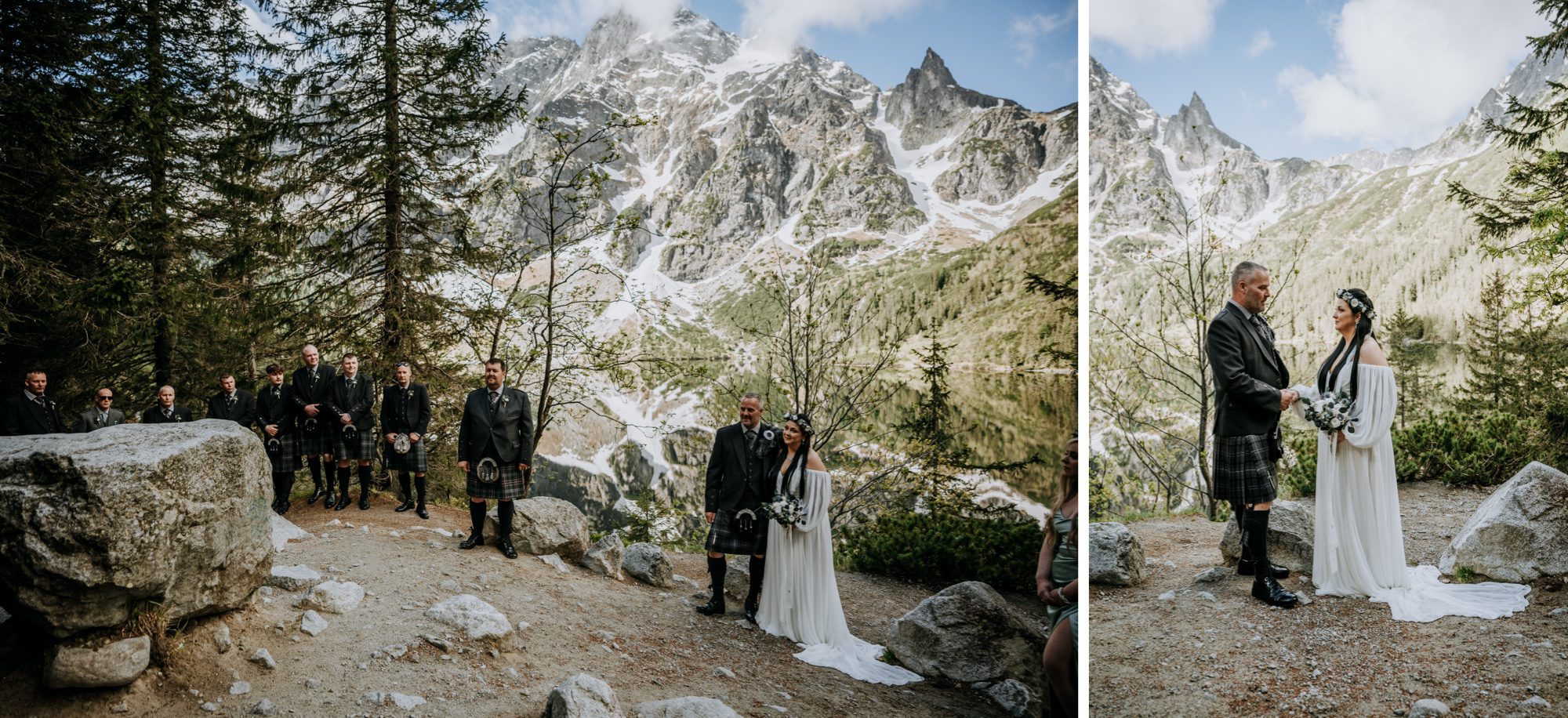 ślub nad morskim okiem