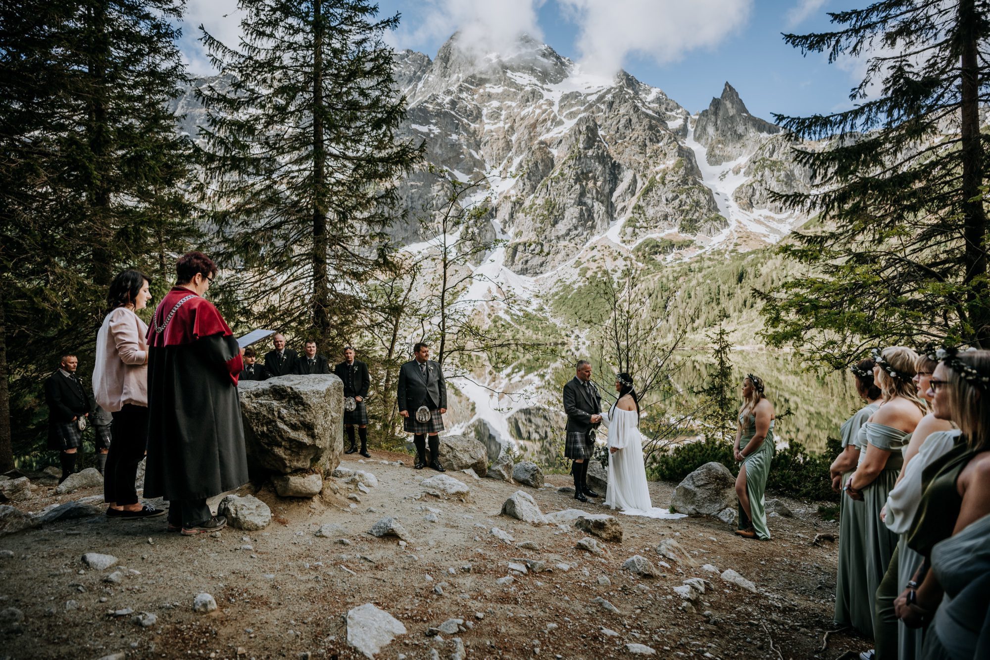 ślub nad morskim okiem